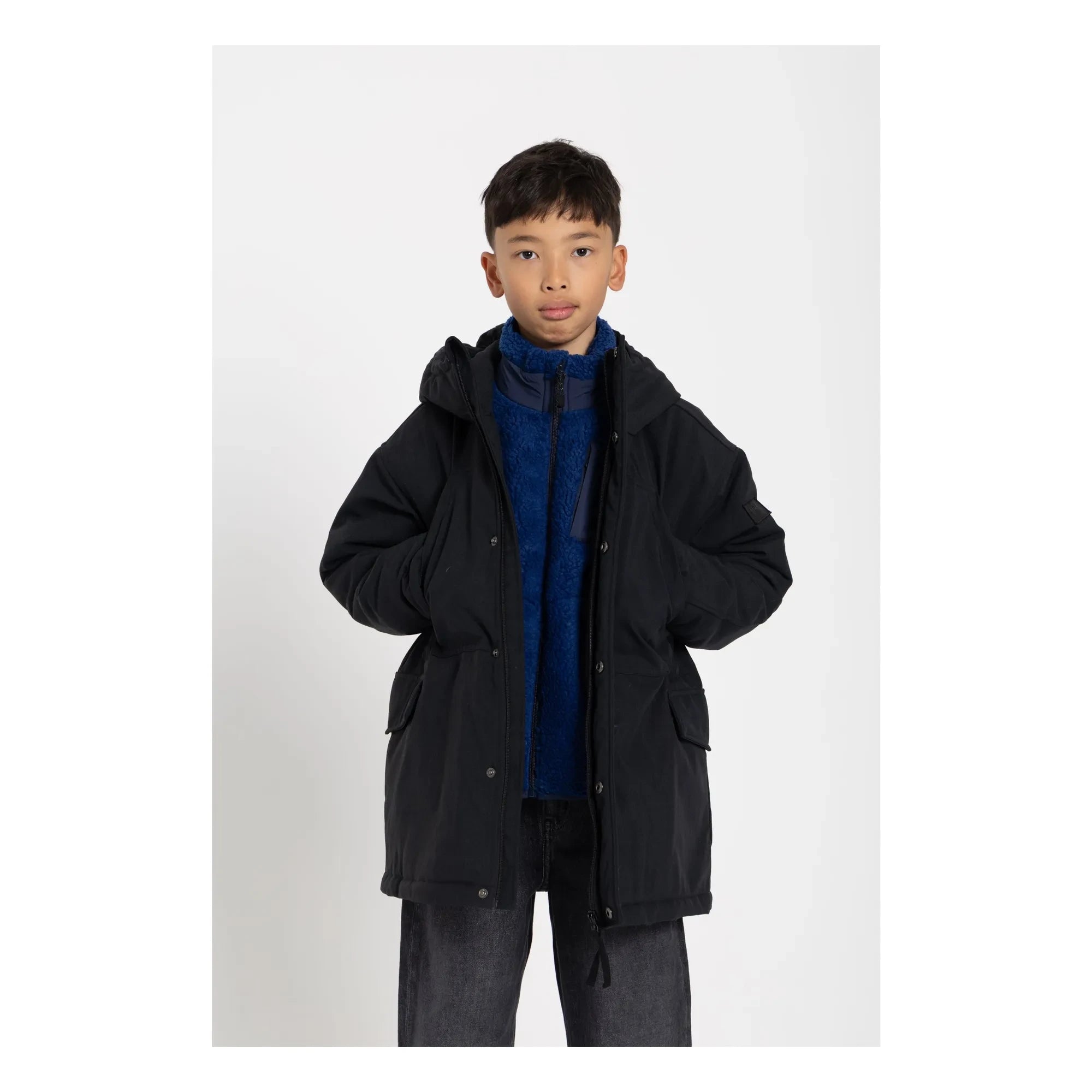 Finger in the nose - Parka con forro acolchado Oden | Negro