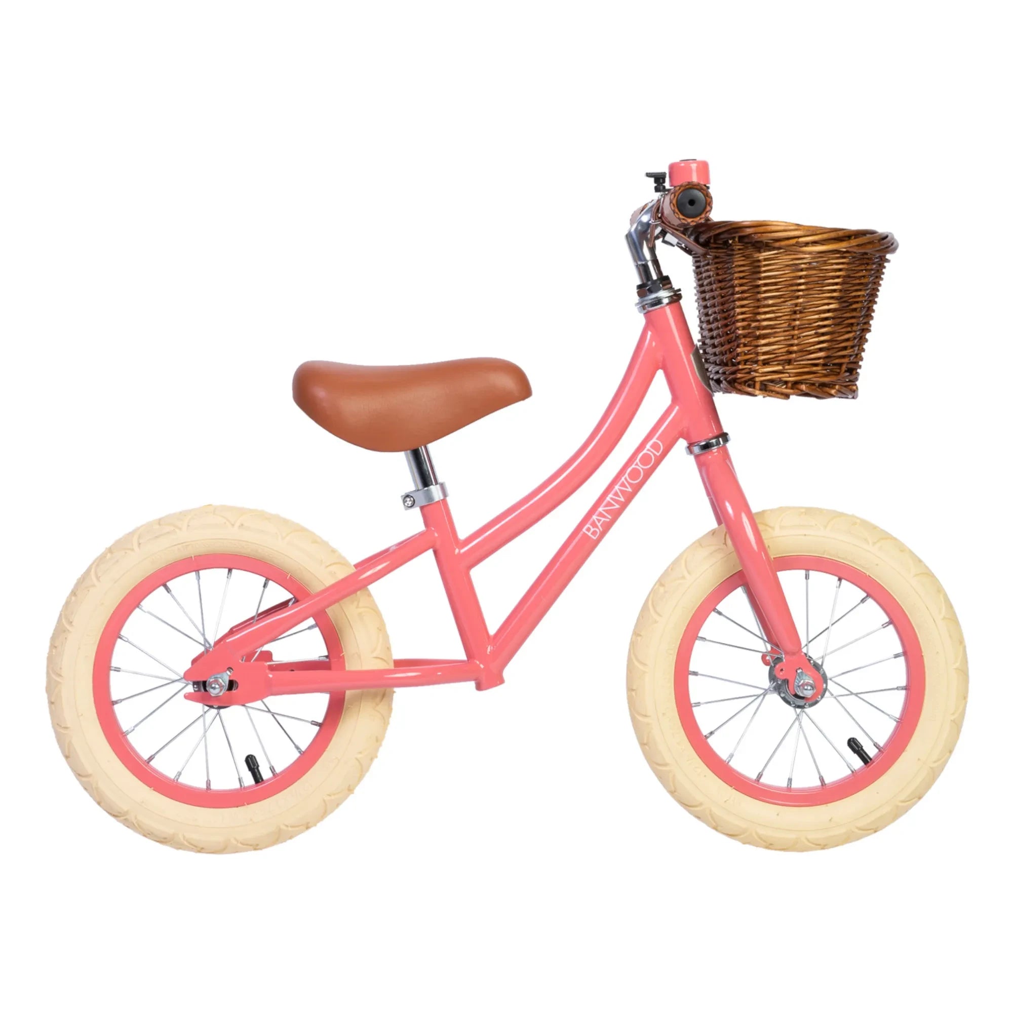 Banwood - Bicicleta de equilibrio First Go 12 pulgadas | Coral