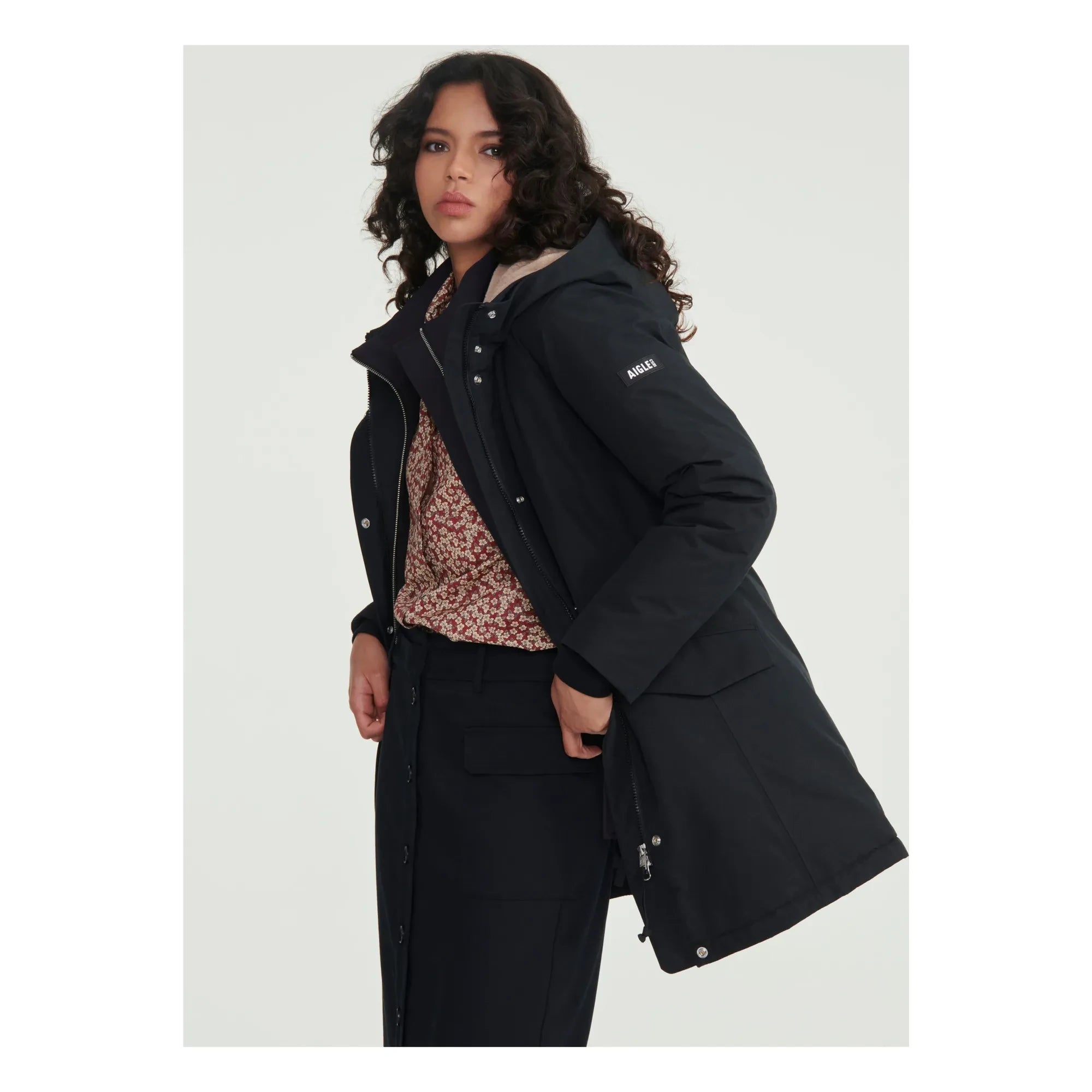 Aigle - Parka acolchada Gore-Tex | Negro