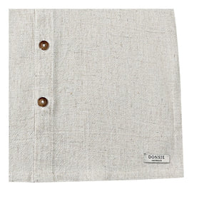 Donsje - Camisa de lino Brammie | Heather White