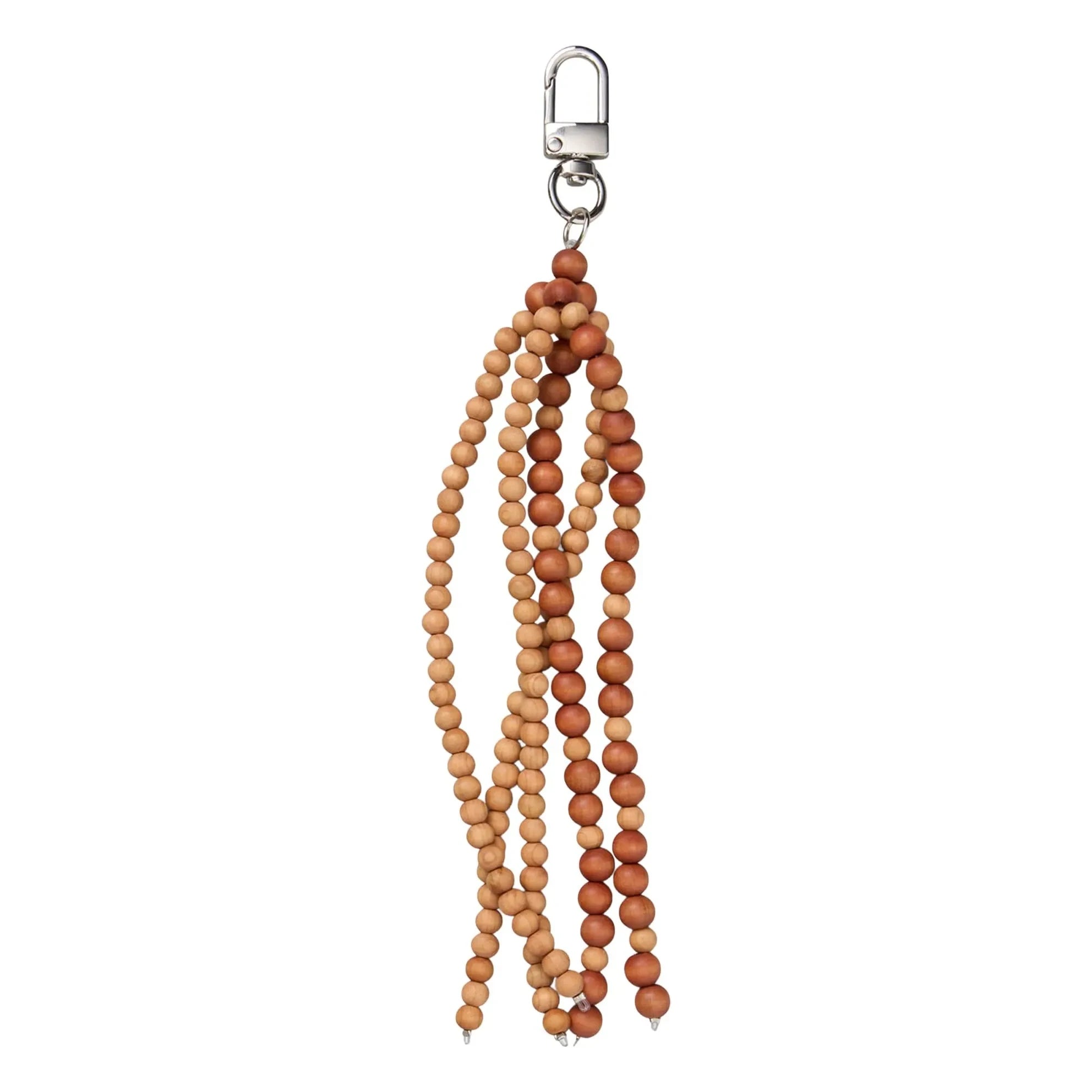 Becksöndergaard - Charm de madera con borlas | Mocha