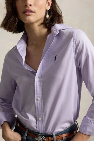 Camisa de algodón Polo Ralph Lauren para mujer