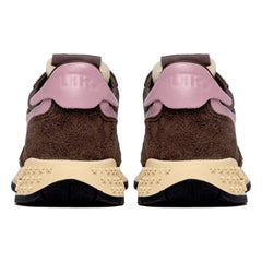 Autry - Zapatillas bajas Reelwind de ante y nailon | Marrón
