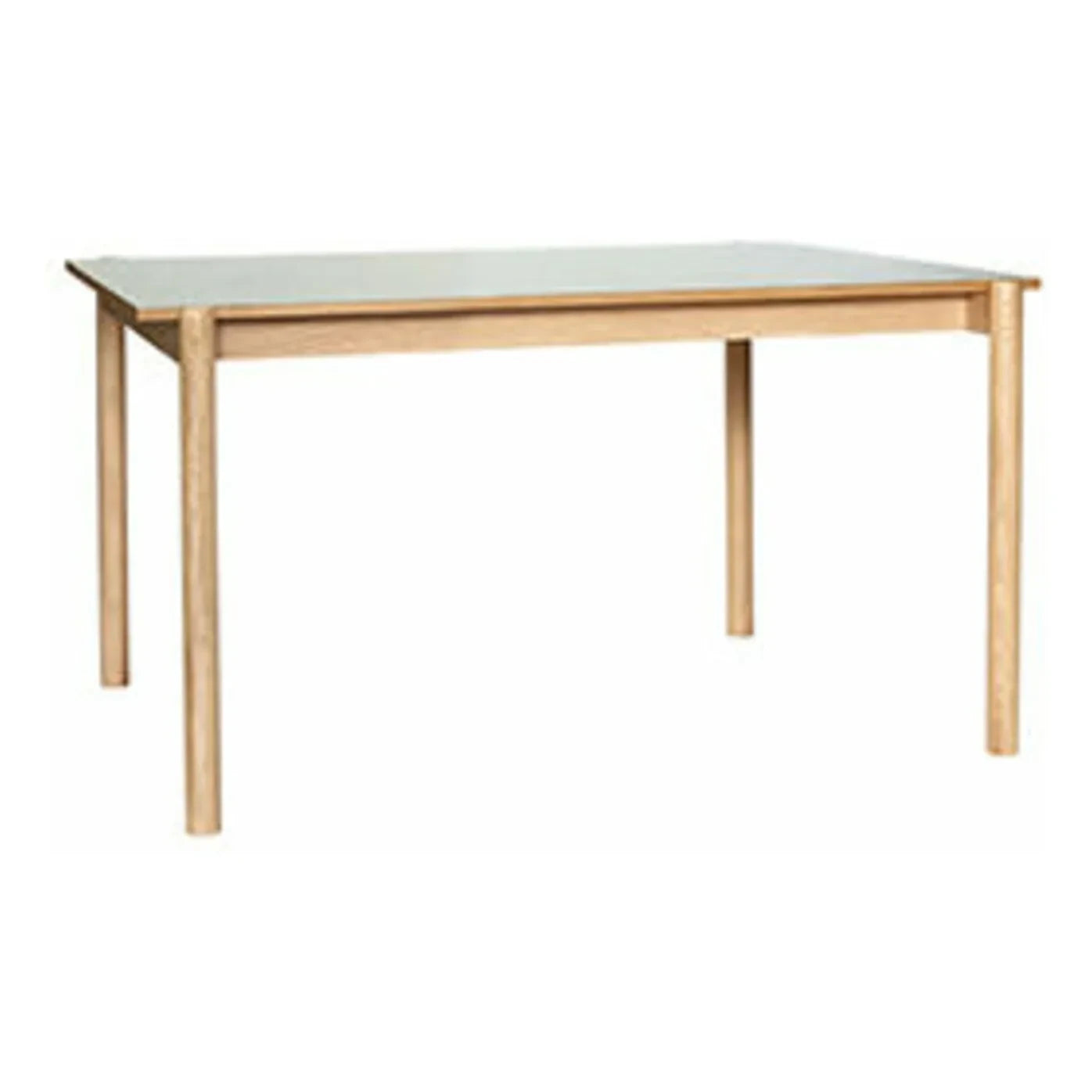 Mesa de roble Hübsch Oblik | Gris claro