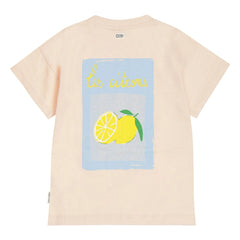 Tumble N'Dry - Camiseta oversize Lemons Algodón orgánico | Melocotón