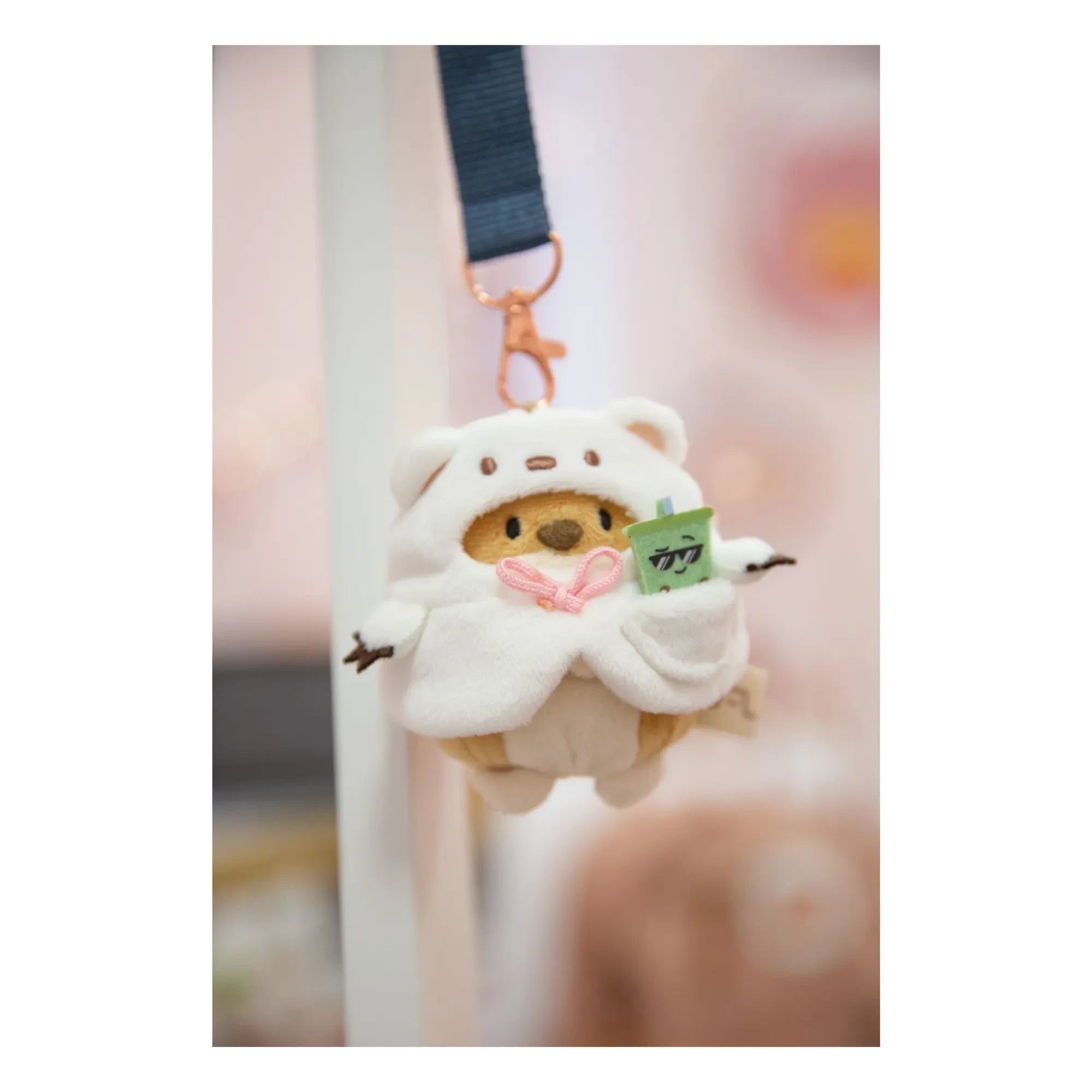 Nici - Perro de peluche Hiro con disfraz de oso polar | Blanco