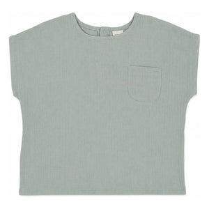 THE LiTTLE POETS - Camiseta de algodón orgánico Natalia | Verde almendra