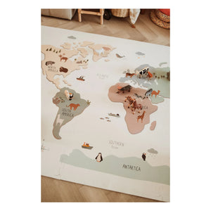 Play and Go - Esterilla de juego modular Tiloo - Mapa del mundo