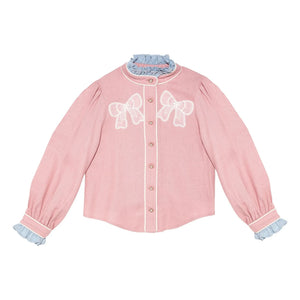 Tutu du Monde - Blusa Sweet Memory Nudos | Rosa