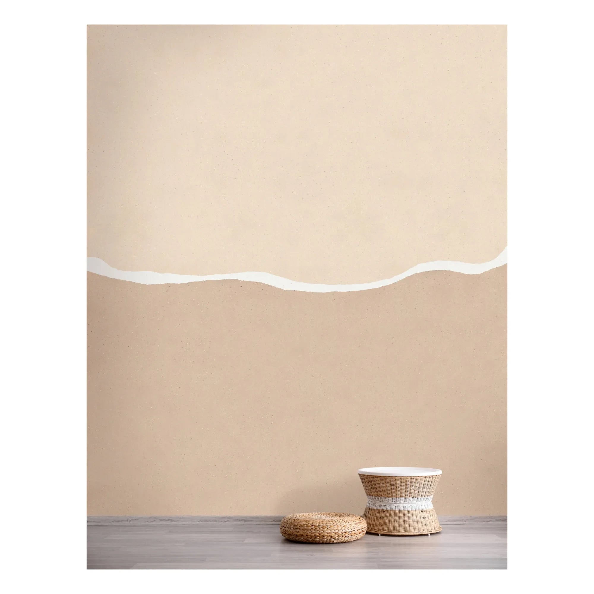 Editor - Papel Pintado Duo - 2 Hojas | Beige