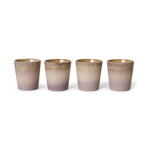 HKliving - Taza de porcelana | Rosa