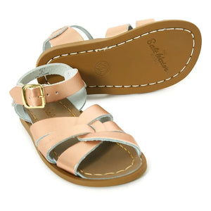 Salt-Water - Sandalias de piel impermeables Original de Salt-Water | Oro rosa