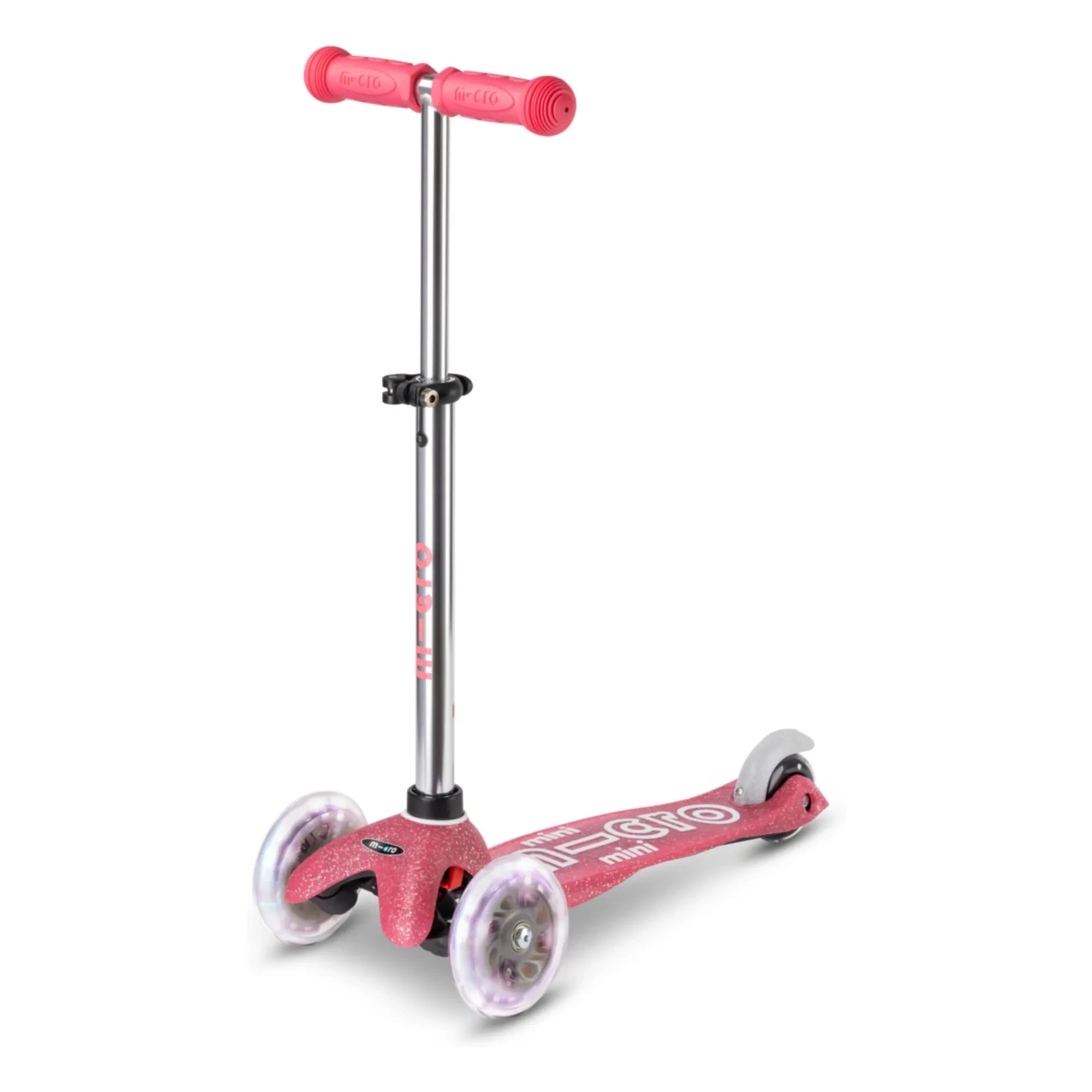 Patinete Brillante Micro - Mini LED | Rosa