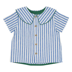 Loir - Camisa de rayas Lorette | Azul