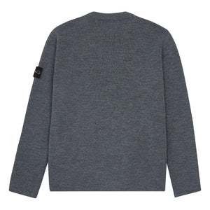 Stone Island - Sudadera Lisa Gris