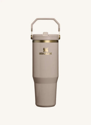 Stanley 1913 - Vaso Aislado - IceFlow Flip Straw 2.0 | Gris Plata