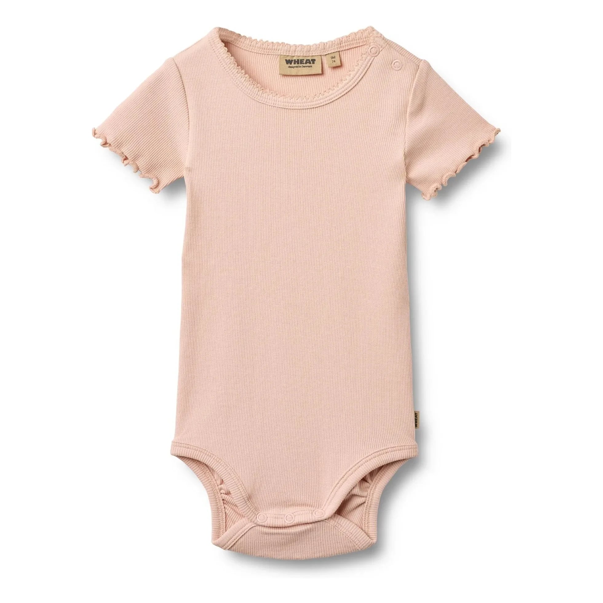 Trigo - Maren Body Algodón Orgánico | Rosa Pálido