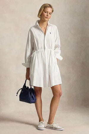 Polo Ralph Lauren vestido camisero de algodón MW CTN PW-WVN-DRESSES