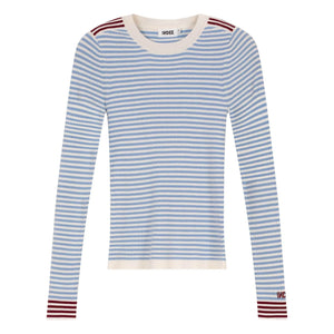 Indee - Jersey a rayas Vesuvio | Azul