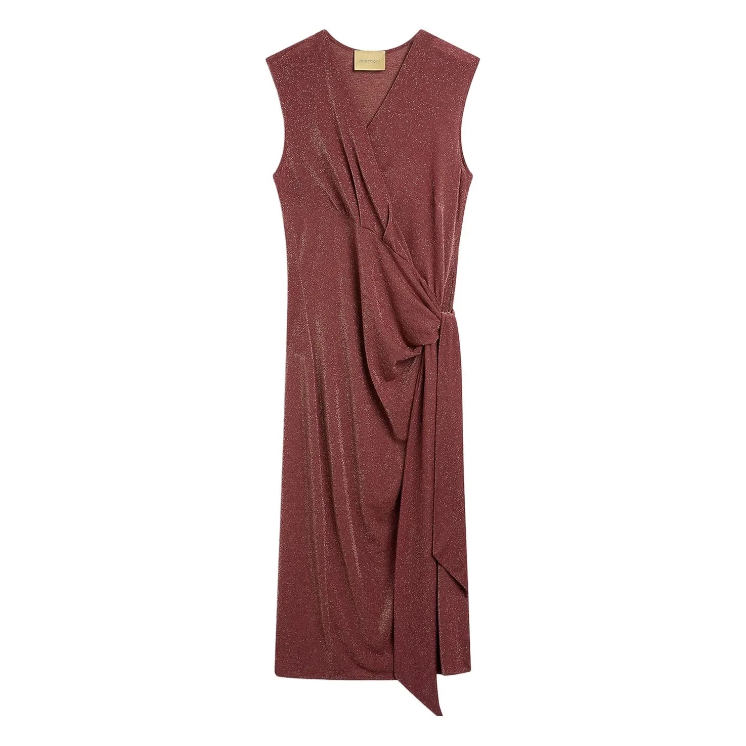 Momoni - Vestido Roca Irrisé | Rojo