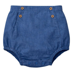 Lililotte - Cubrepañal Julien Tencel Algodón Orgánico | Azul denim
