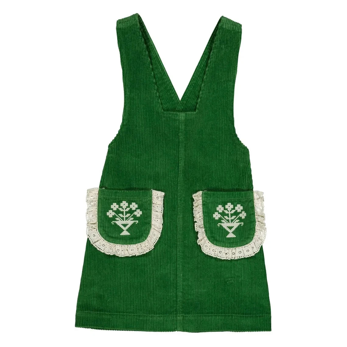 Hola, Simone - Vestido de terciopelo ajustado Christie | Verde