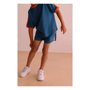 We Are Kids - Camiseta de Algodón Orgánico Taylor Kontrast | Azul