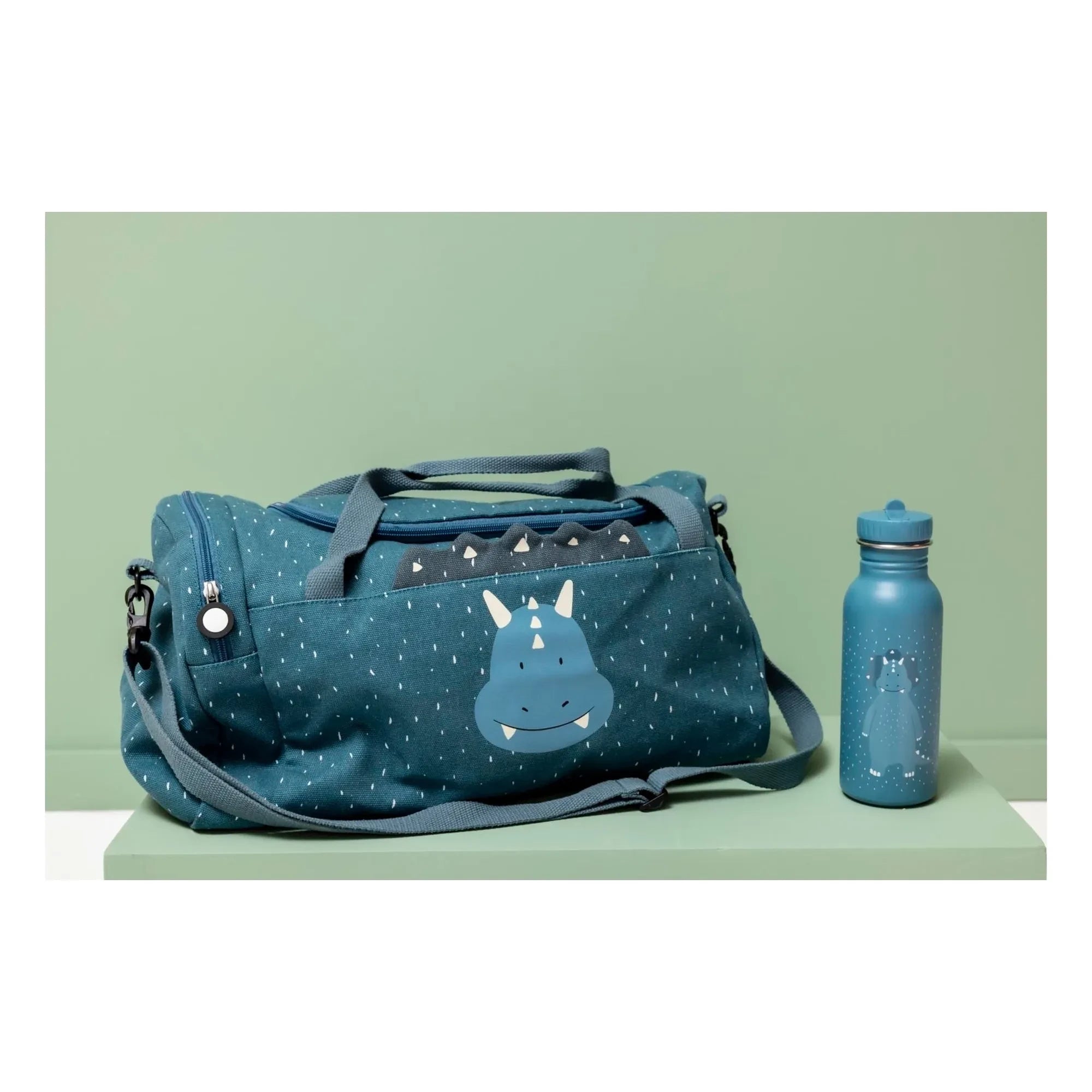 Trixie - Bolsa de Deporte Mr. Triceratops | Azul