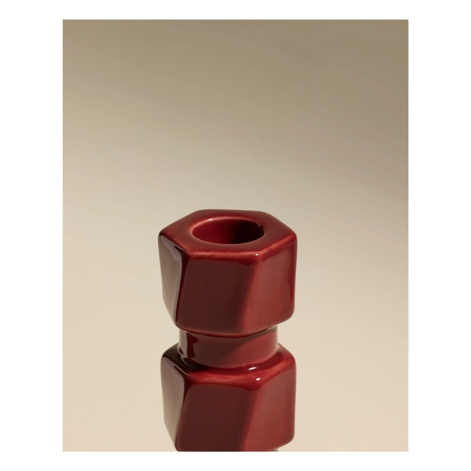 Maison Sarah Lavoine - Candelabro Colonna | Rojo carmín
