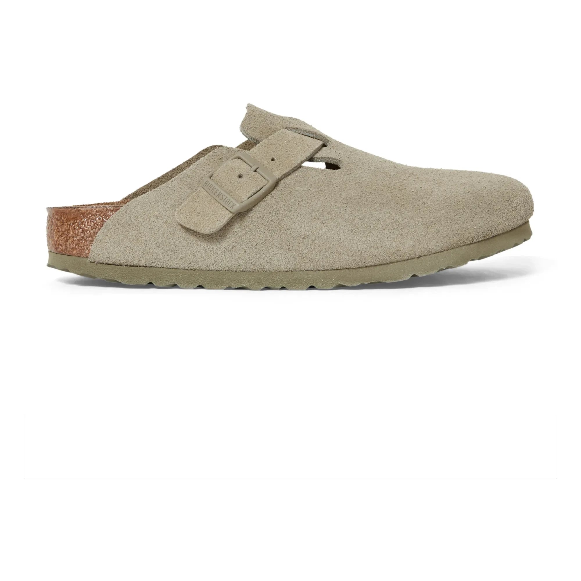 BIRKENSTOCK - Sandalias Boston Horma Estrecha - Colección Adulto | Caqui