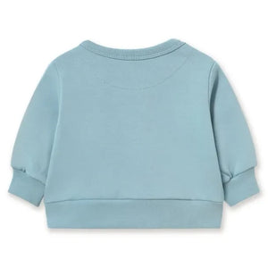 Tinycottons - Organik Pamuklu Köpek Sweatshirt | Açık Mavi
