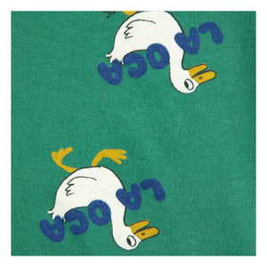 Bobo Choses - Camiseta patos de algodón orgánico | Verde