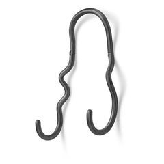 Ferm Living - Perchero doble curvado | Negro