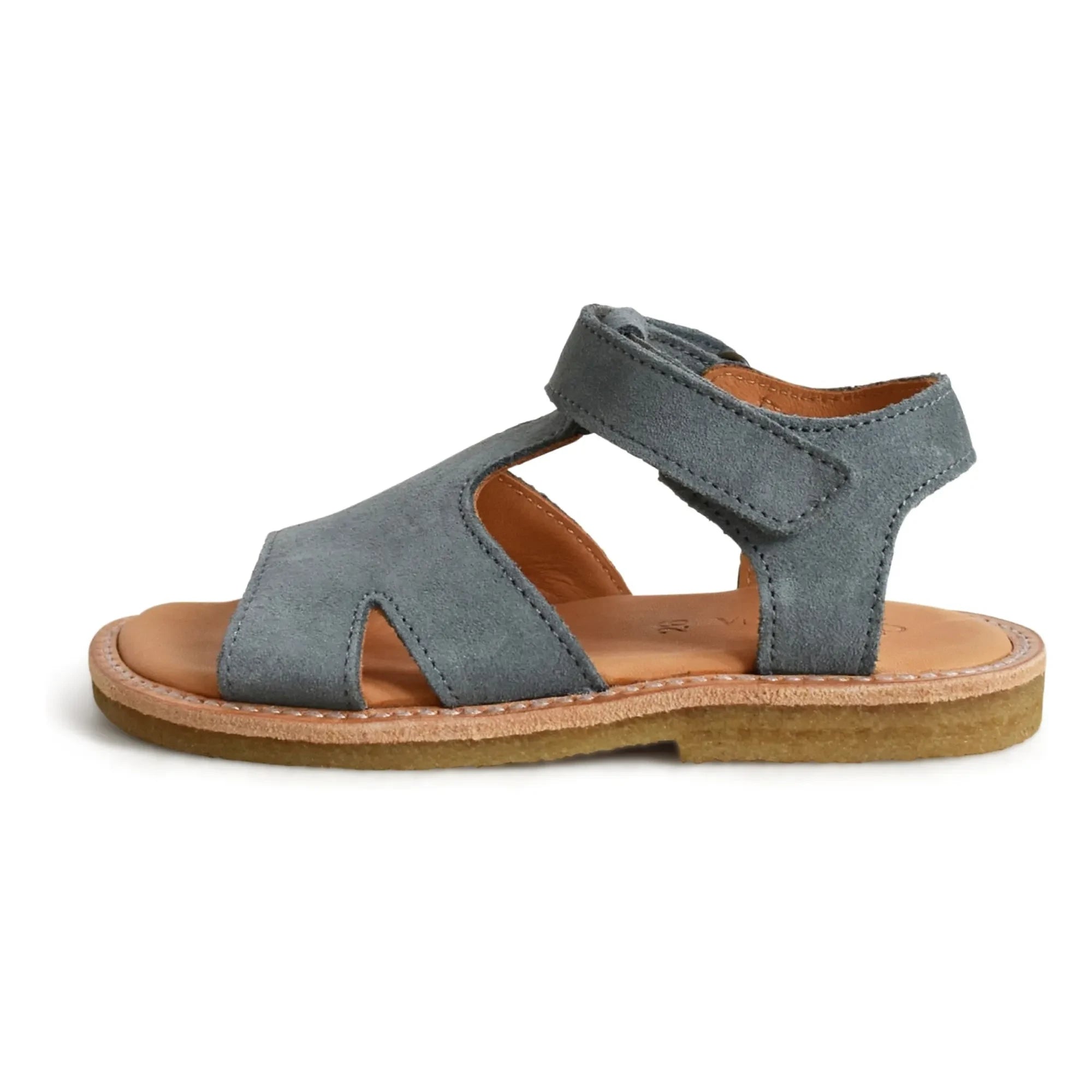 du Loua - Sandalias de Ante Du Alfie | Azul Grisáceo