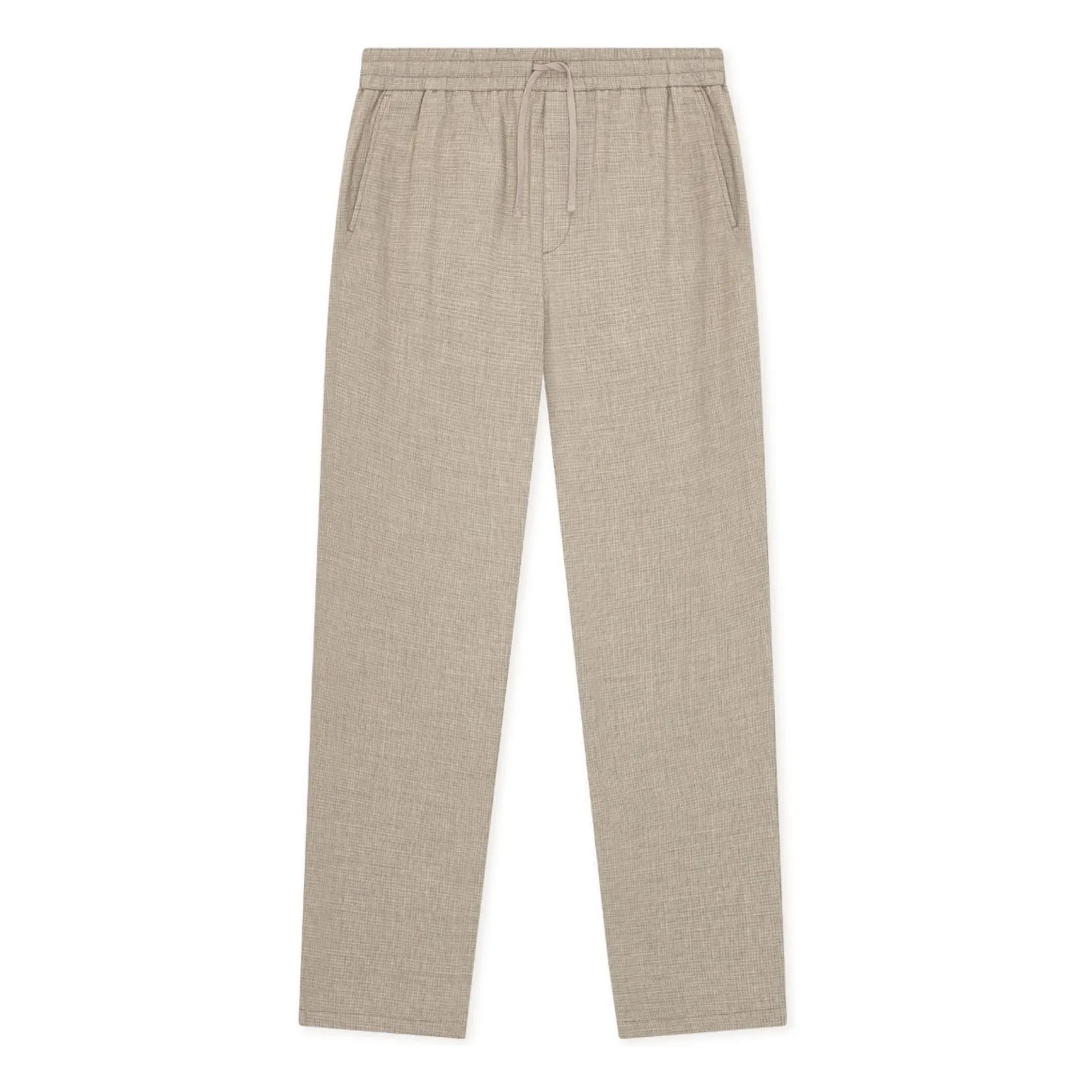 Les Deux - Pantalón mini a cuadros | Beige oscuro