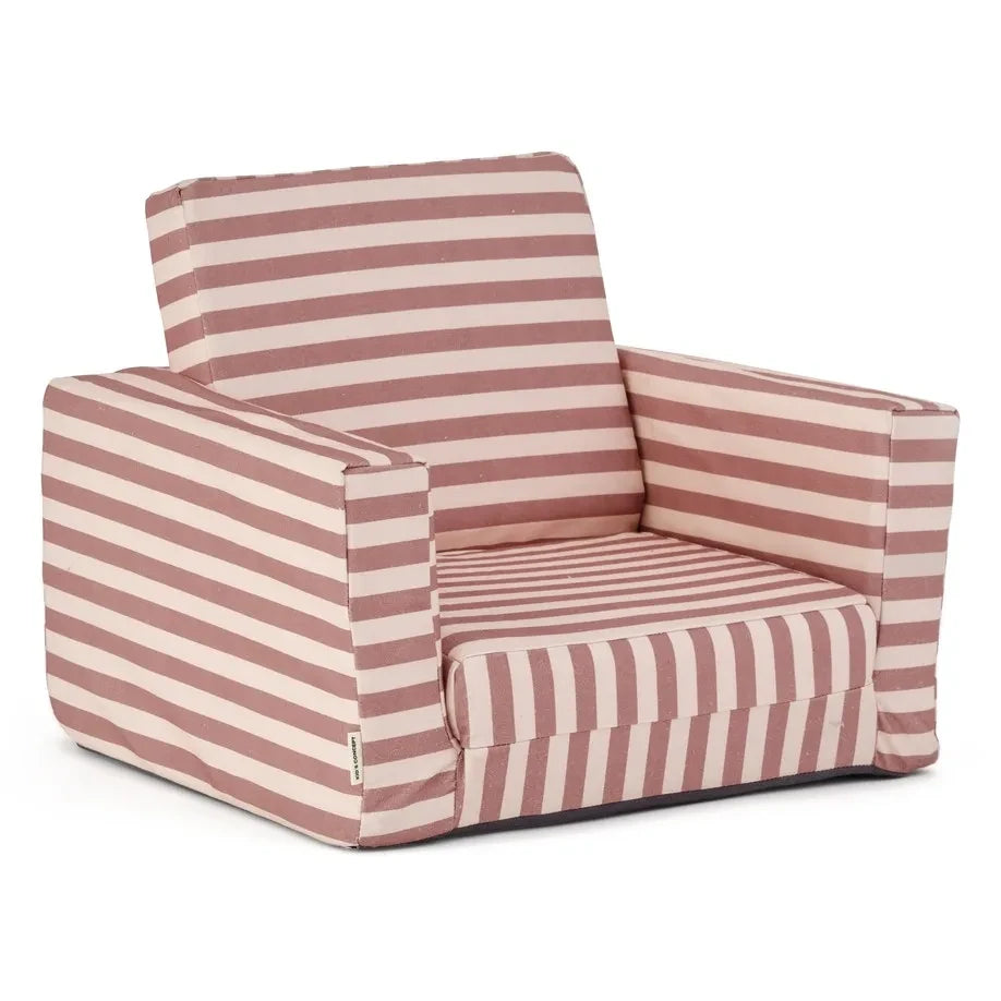 Kid's Concept - Sillón Rayado | Rosa