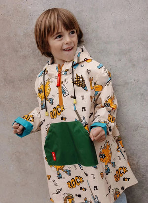 Hello Hossy - Rock n Fire impermeable | Blanco