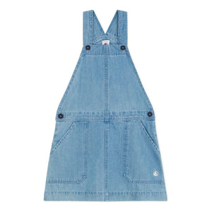 Petit Bateau - Vestido Meduse Denim Tulum | Azul denim