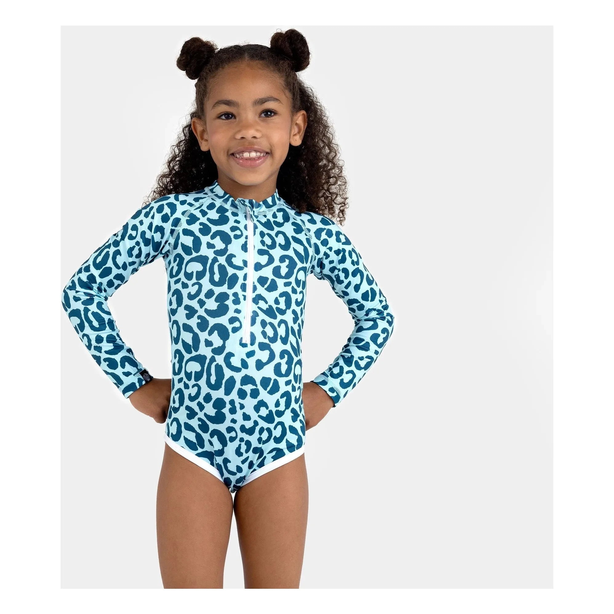 Beach & Bandits - Bañador con Protección UV Ocean Leopard Fibras Recicladas | Azul