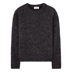 American Vintage - Jersey East Alpaca | Gris carbón