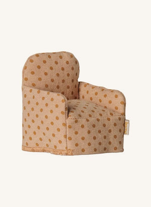 Maileg - Silla de estilo con estampado de lunares