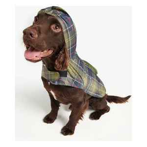 Barbour - Abrigo Tartán Plegable para Perros | Azul