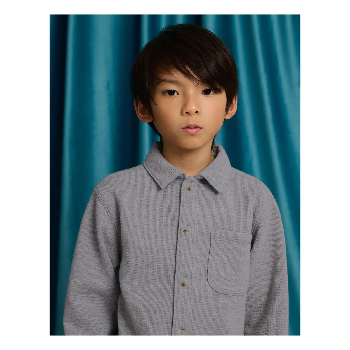 Gingersnaps - Camisa Repujada Alessandro | Gris