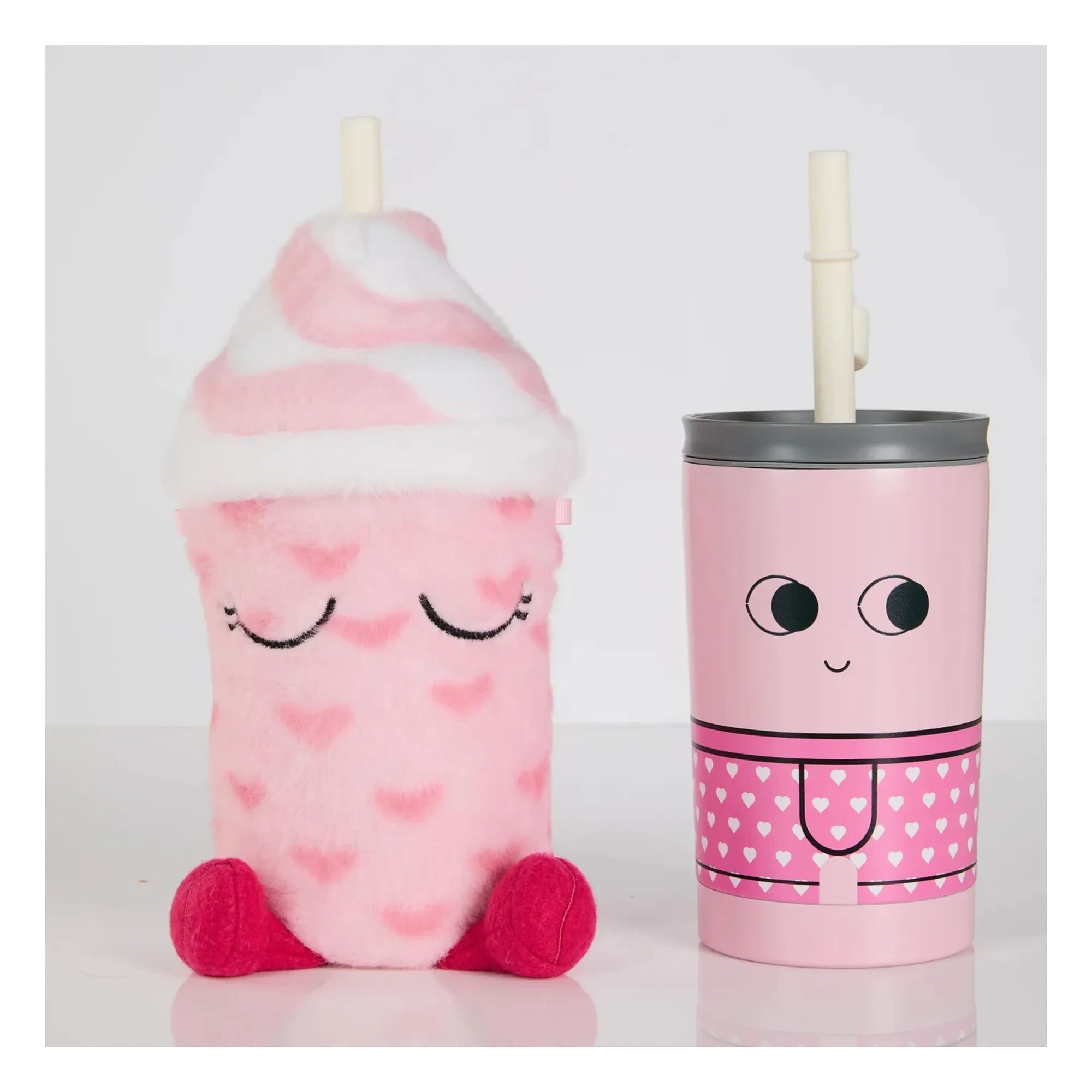 Asobu - Vaso térmico con tapa Lulu | Rosa