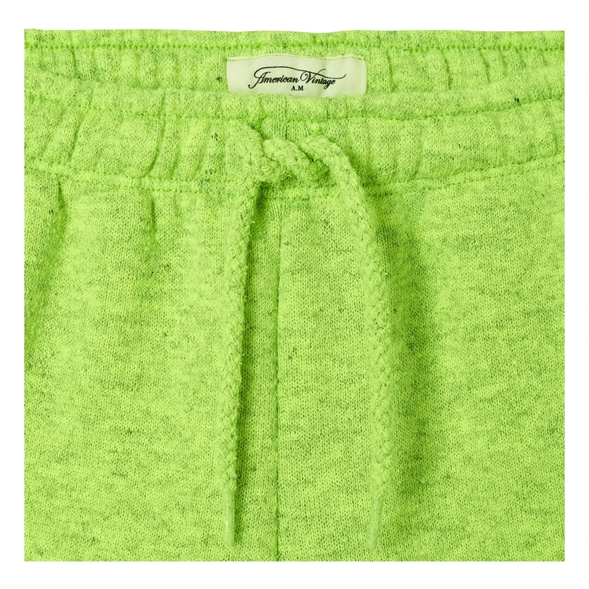 American Vintage - Shorts jogger Evona | Amarillo flúor