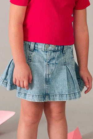 Falda vaquera para niña Mayoral