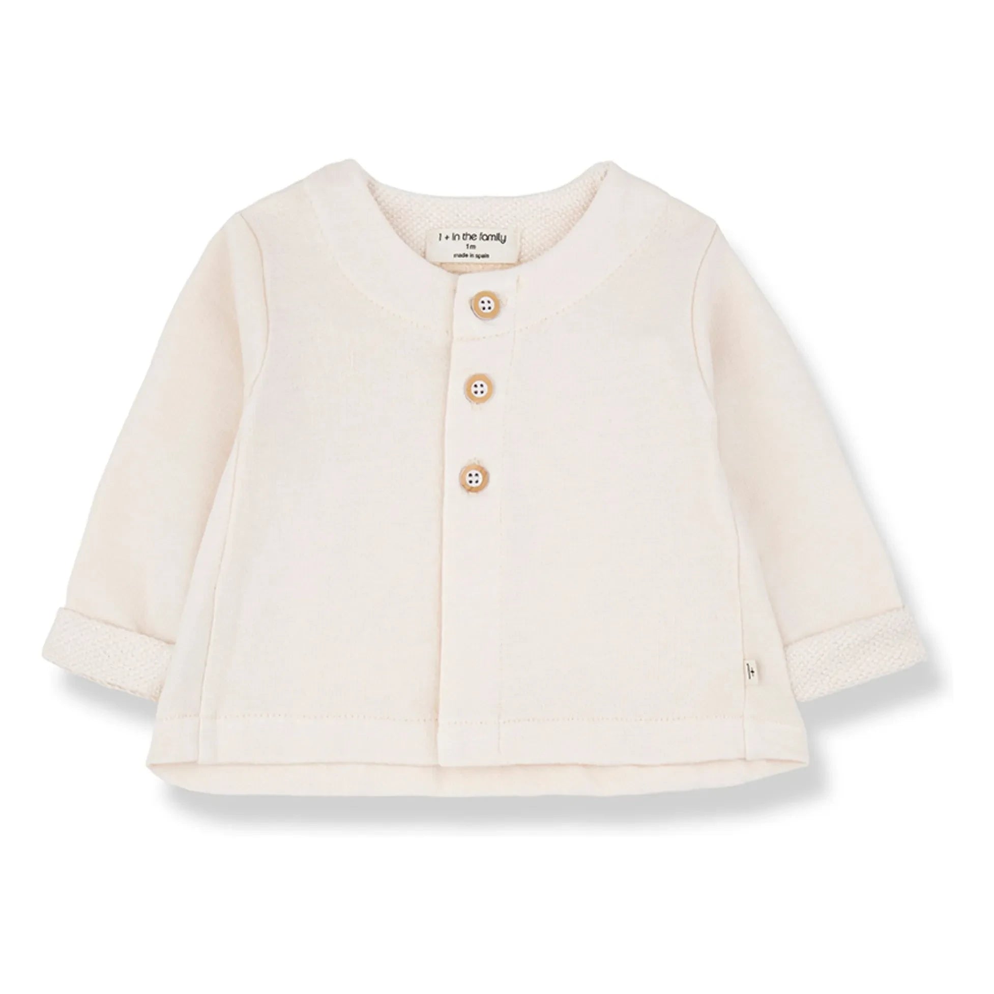 1+ en la familia - Chaqueta polar Salónica | Crudo