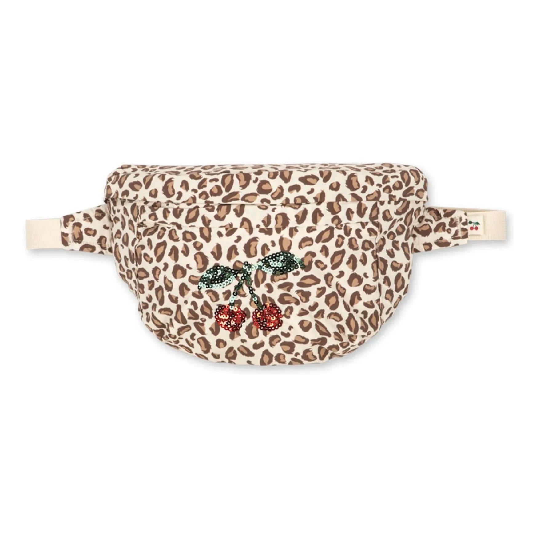 Konges Sløjd - Bolso Leopardo con Lentejuelas | Marrón