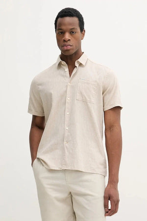 Camisa de lino para hombre Barbour Shirt Dept - Summer