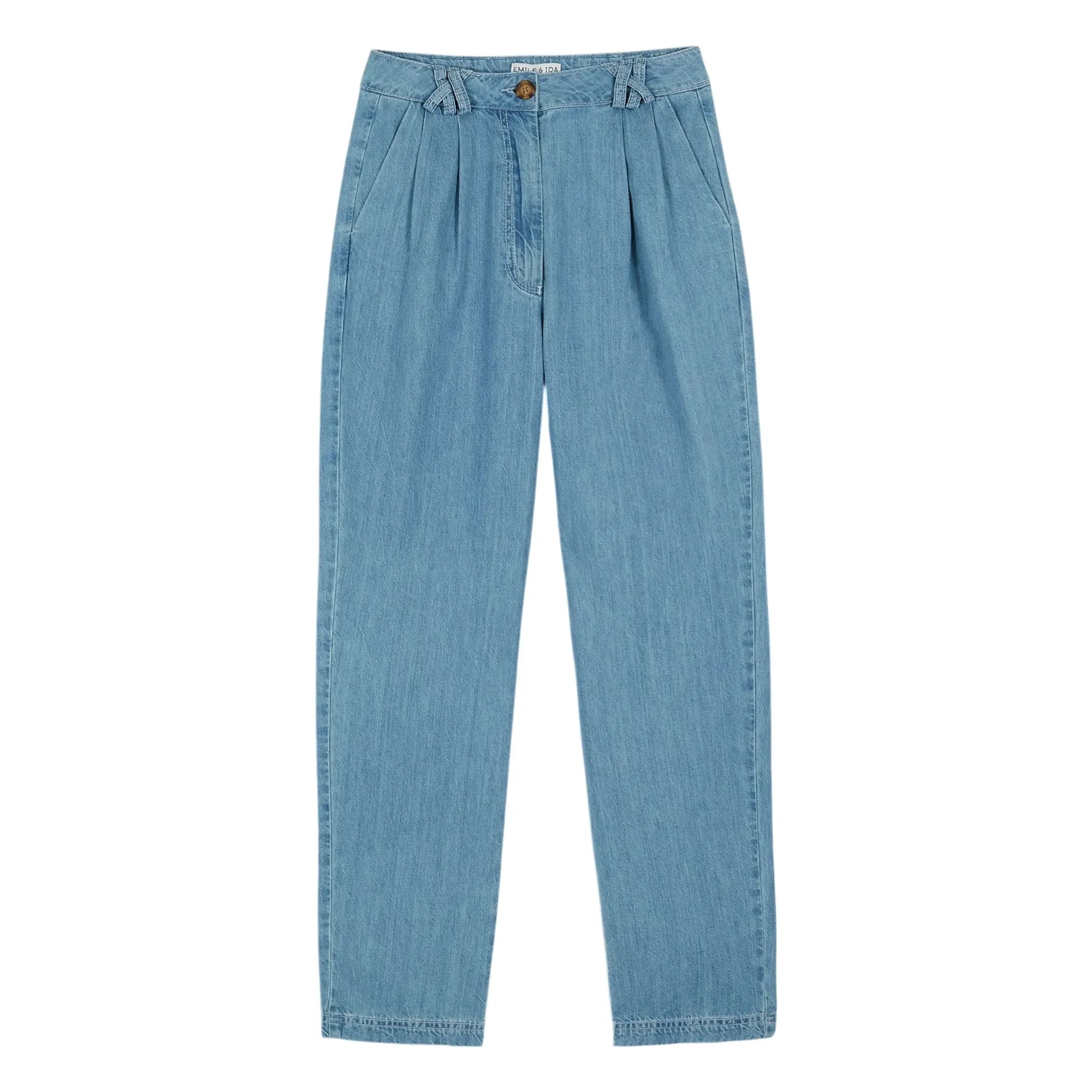 Emile et Ida - Pantalones zanahoria de denim | Azul